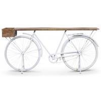 Cykel barbord - Vit/mango