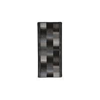 Halkfri gångmatta svart 67x120 cm, Gångmattor