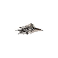 Koskinn Cowhide Printed Zebra Storlek ca 2-3 m2