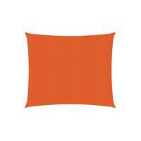 Solsegel 160 g/m² orange 2,5x2,5 m HDPE, Övrig solskydd